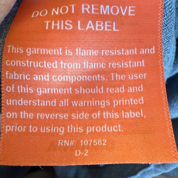 DRIFIRE® Tecgen Select® Flame Resistant Work Shirt In Light Blue Men's Size L - Picture 11 of 13